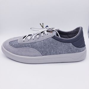 OluKai Puliki Shoes Gray Poi Charcoal Casual Sneakers